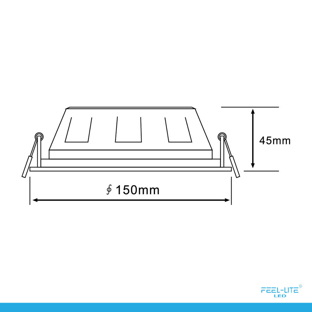 LED MF184-12W-WHITE