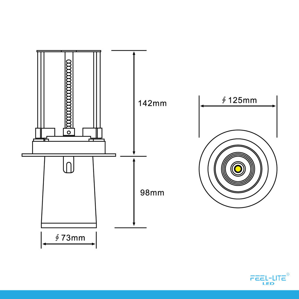 LED DOWNLIGHT-D1604-12W