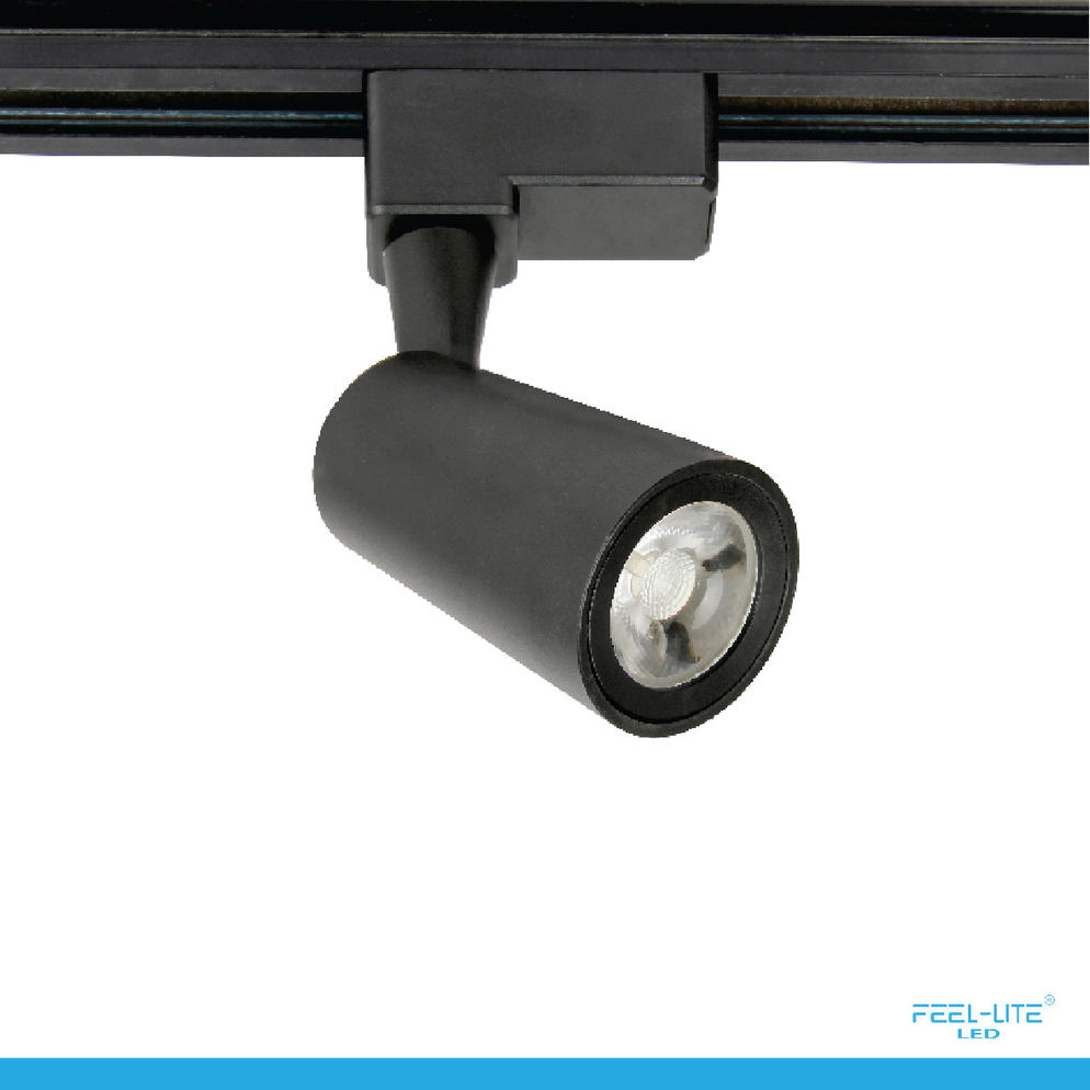 TRACK SPOT LIGHT-T1606-12W-S-BLACK