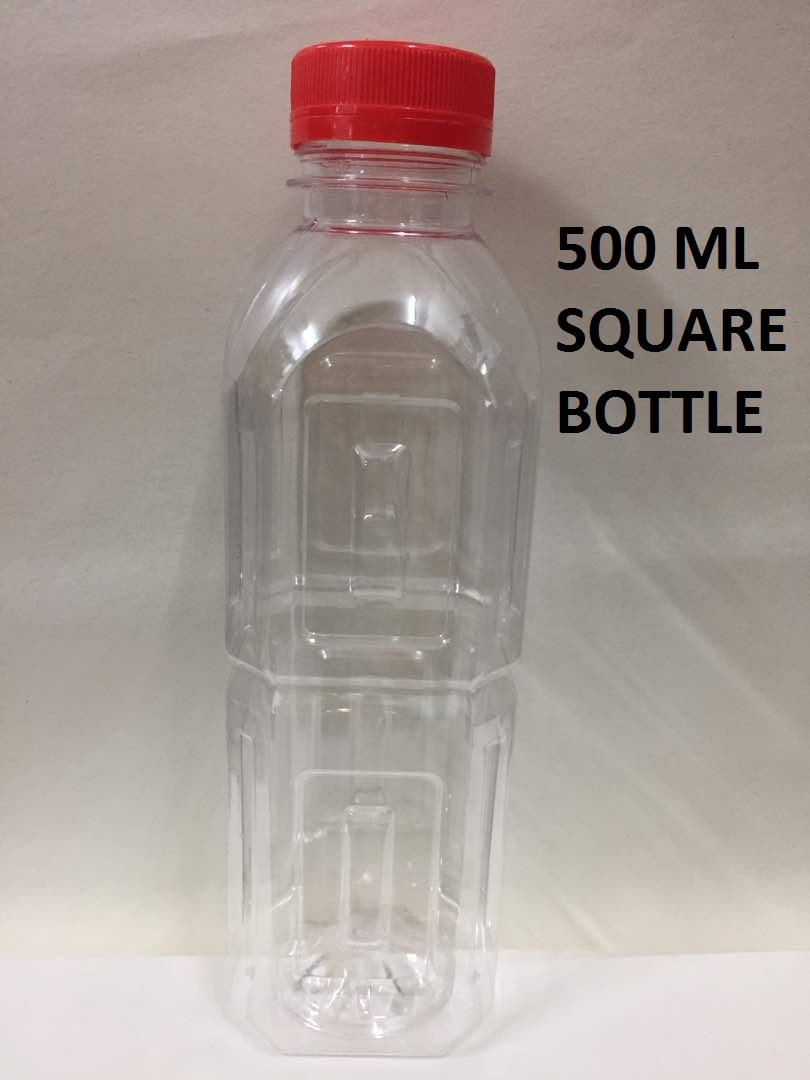 500 ML SQUARE BOTTLE