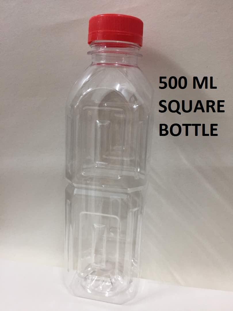 500 ML SQUARE BOTTLE