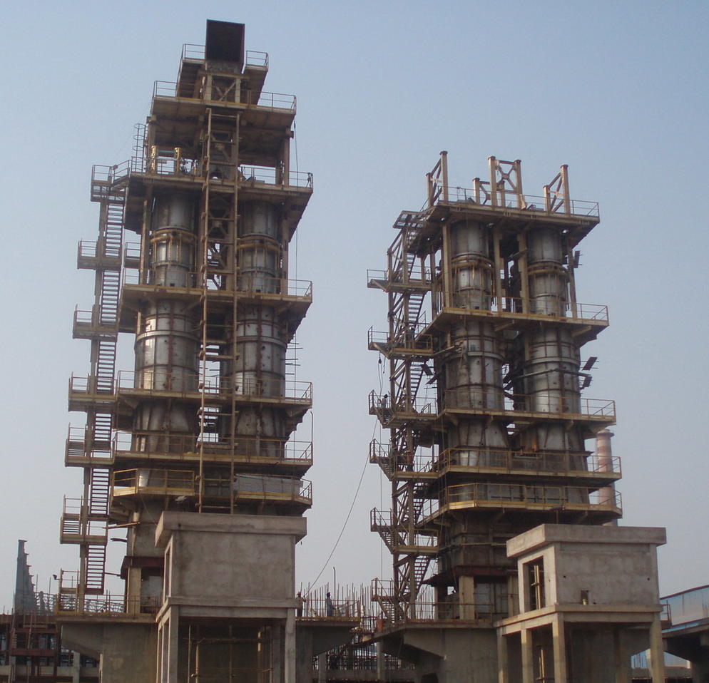 300 ton per day Double Shaft Vertical Kiln