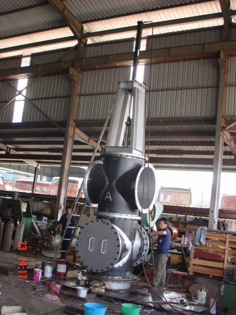 Lime Kiln Valve