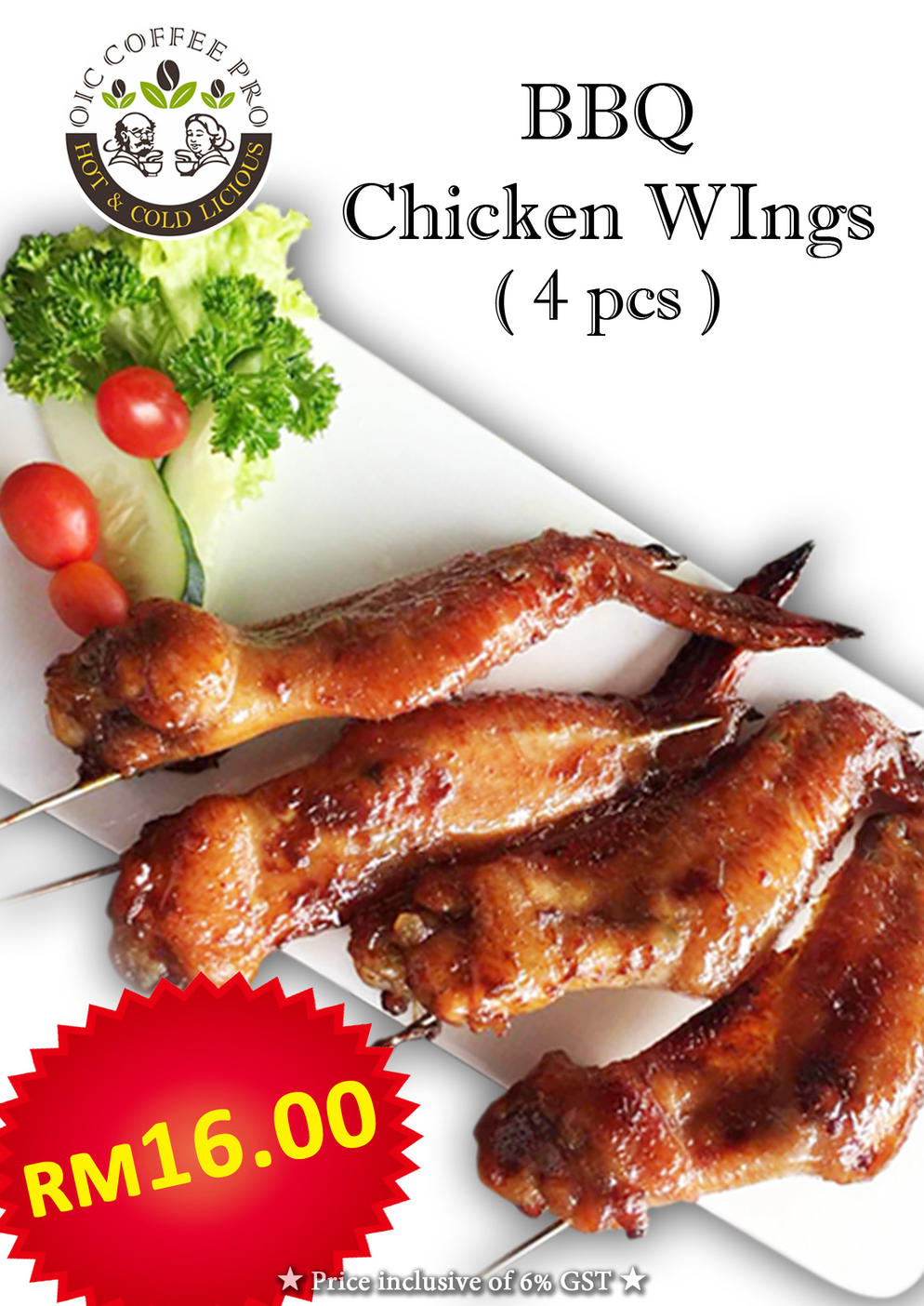 BBQ Chicken Wings