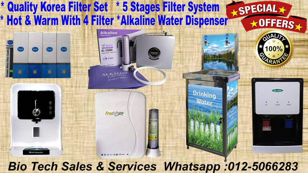BO1A17-MagicPure Alkaline Water System-3203 (B)  (5 Filters)- Water Filter Penapis Air Vending Machine Malaysia Coffee Snack Mesin Air Malaysia Sabah Negeri Sembilan Johor Kelantan Terengganu Pahang Singapore Biotechss Coway Cuckoo Diamond