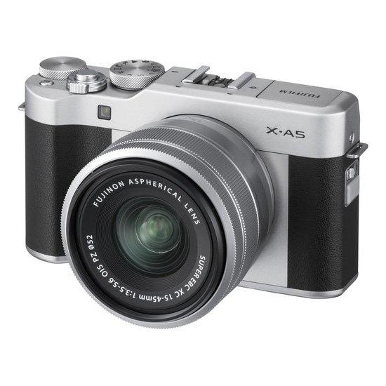 [FUJIFILM PROMO] FUJIFILM X-A5 MIRRORLESS DIGITAL CAMERA WITH XC15-45mm LENS (SILVER) (FREE 1 x INSTAX MINI 8'S MINION TILL 30 JUNE 2018) (FUJIFILM MALAYSIA)