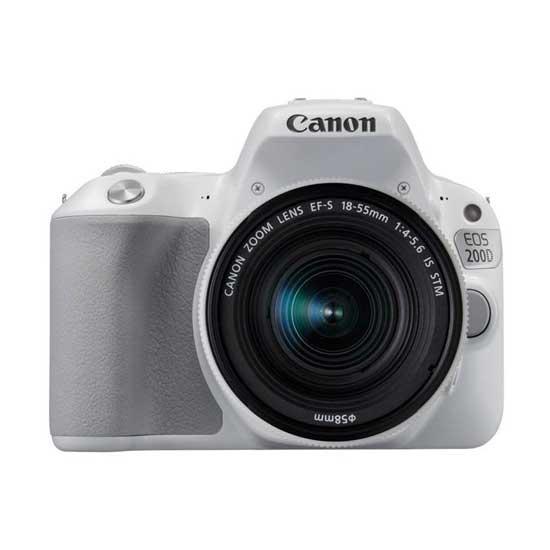 CANON EOS 200D WITH EF-S 18-55MM  F/3.5-5.6 IS STM (WHITE) (FREE 16GB MEMORY CARD & CAMERA BAG) (CANON MALAYSIA)