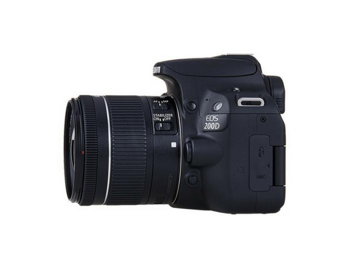 CANON EOS 200D WITH EF-S 18-55MM  F/3.5-5.6 IS STM (BLACK) (FREE 16GB MEMORY CARD & CAMERA BAG) (CANON MALAYSIA)