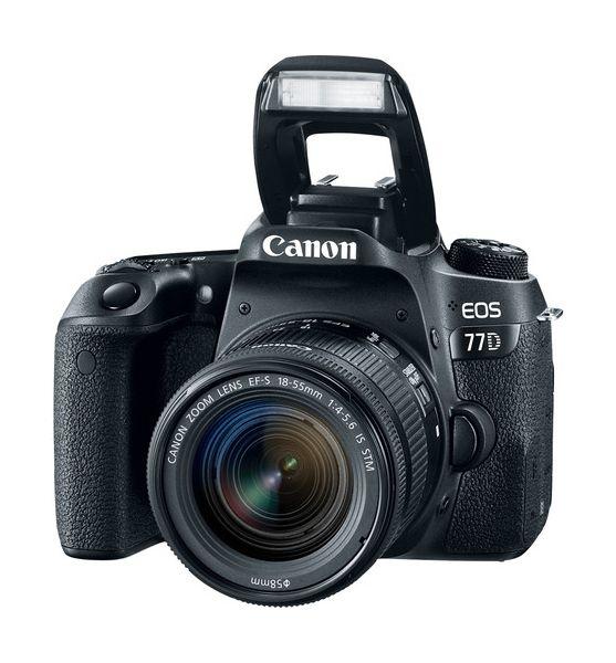 [CANON PROMO] CANON EOS 77D DSLR CAMERA WITH EF-S 18-55MM F/4-5.6 IS STM (FREE EXTRA CANON BATTERY TILL 31 JULY 2018) (CANON MALAYSIA)