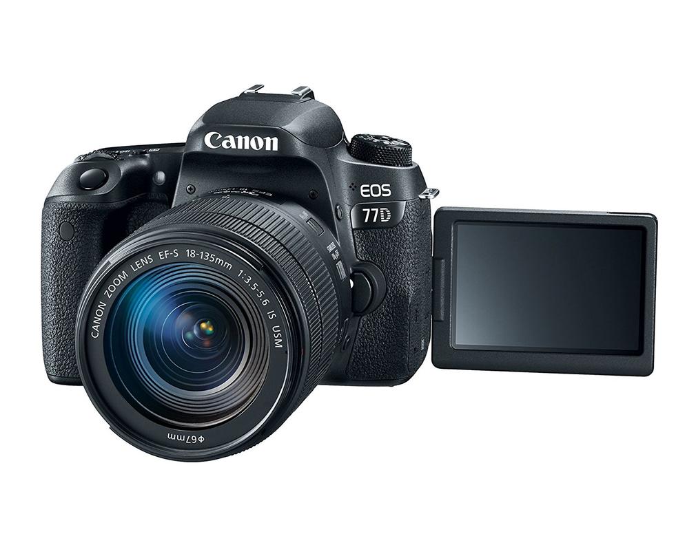 [CANON PROMO] CANON EOS 77D DSLR CAMERA WITH EF-S 18-55MM F/4-5.6 IS STM (FREE EXTRA CANON BATTERY TILL 31 JULY 2018) (CANON MALAYSIA)