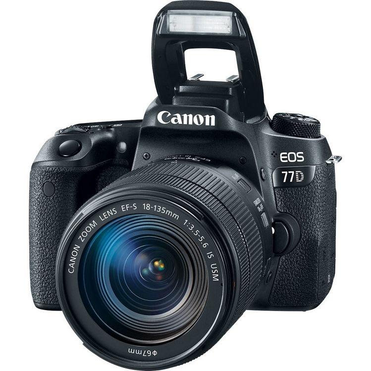 [CANON PROMO] CANON EOS 77D DSLR CAMERA WITH EF-S 18-135MM F/3.5-5.6 IS USM (FREE EXTRA CANON BATTERY TILL 31 JULY 2018) (CANON MALAYSIA)