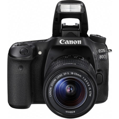 CONAN EOS 80D DSLR CAMERA WITH EF-S 18-55MM F/3.5-5.6 IS STM LENS (FREE 16GB MEMORY CARD & CAMERA BAG) (CANON MALAYSIA)