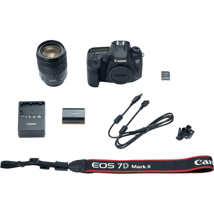 CANON EOS 7D Mark II DSLR CAMERA WITH EF-S 18-135MM LENS & W-E1 WI-FI ADAPTER (CANON MALAYSIA)