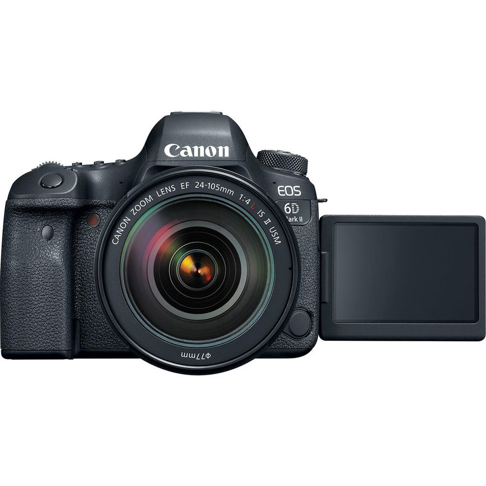 [CANON PROMO] CANON EOS 6D MARK II DSLR CAMERA WITH EF 24-105MM F/4 L IS II USM LENS (INSTANT CASH BACK OF RM 500 TILL 31 JULY 2018) (CANON MALAYSIA)