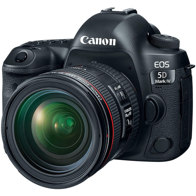 [CANON PROMO] CANON EOS 5D MARK IV DSLR CAMERA WITH EF 24-70MM F/4 L IS USM LENS (INSTANT CASH BACK RM 1000 TILL 31 JULY 2018) (CANON MALAYSIA)