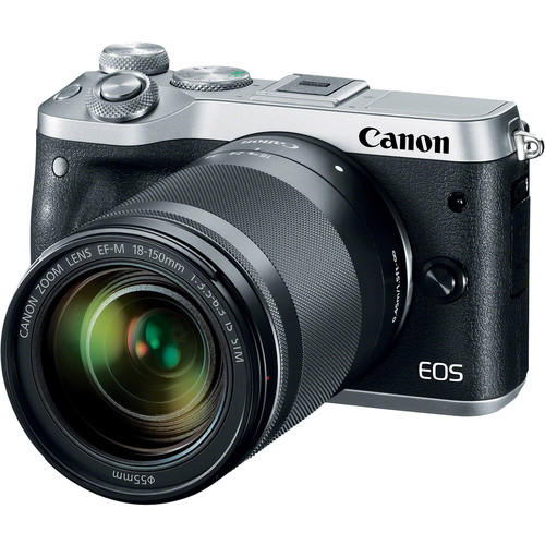 [CANON PROMO] CANON EOS M6 MIRRORLESS DIGITAL CAMERA WITH EF-M 18-150MM LENS (FREE 16GB MEMORY CARD, EXTRA CANON BATTERY, CAMERA BAG & MOUNT ADAPTER WITHOUT TRIPOD COLLAR TILL 31 JULY 2018) (CANON MALAYSIA)