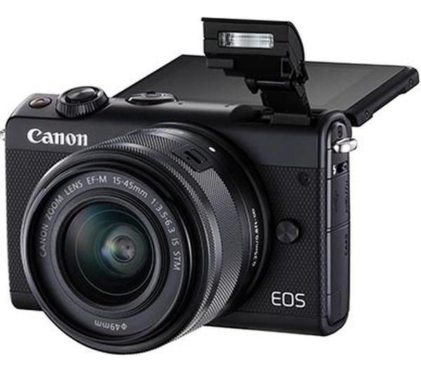 [CANON PROMO] CANON EOS M100 MIRRORLESS DIGITAL CAMERA WITH EF-M 15-45MM F/3.5-6.3 IS STM LENS (BLACK) (FREE 16GB MEMORY CARD, EXTRA CANON BATTERY & CAMERA BAG TILL 31 JULY 2018) (CANON MALAYSIA)