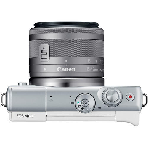 [CANON PROMO] CANON EOS M100 MIRRORLESS DIGITAL CAMERA WITH EF-M 15-45MM F/3.5-6.3 IS STM LENS (WHITE) (FREE 16GB MEMORY CARD, EXTRA CANON BATTERY & CAMERA BAG TILL 31 JULY 2018) (CANON MALAYSIA)