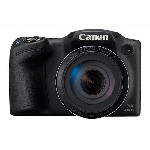 CANON POWERSHOT SX430 IS DIGITAL CAMERA (BLACK) (FREE 16GB MEMORY CARD) (CANON MALAYSIA)