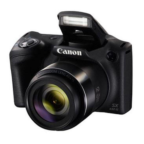 CANON POWERSHOT SX430 IS DIGITAL CAMERA (BLACK) (FREE 16GB MEMORY CARD) (CANON MALAYSIA)