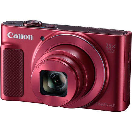 CANON POWERSHOT SX620 HS DIGITAL CAMERA (RED) (FREE 16GB MEMORY CARD & CANON CASE) (CANON MALAYSIA