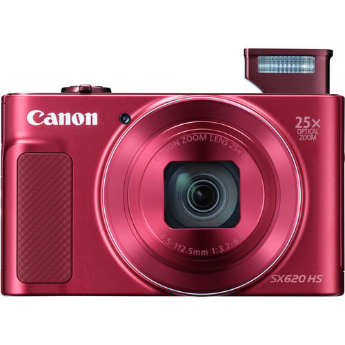 CANON POWERSHOT SX620 HS DIGITAL CAMERA (RED) (FREE 16GB MEMORY CARD & CANON CASE) (CANON MALAYSIA