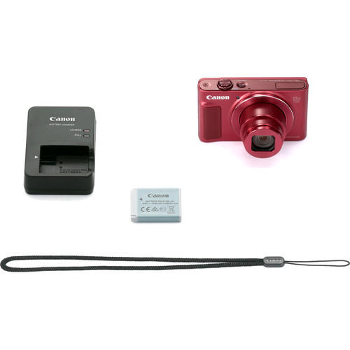 CANON POWERSHOT SX620 HS DIGITAL CAMERA (RED) (FREE 16GB MEMORY CARD & CANON CASE) (CANON MALAYSIA