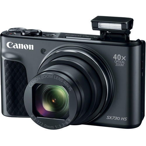 CANON POWERSHOT SX730 HS DIGITAL CAMERA (BALCK) (FREE 16GB MEMORY CARD) (CANON MALAYSIA)