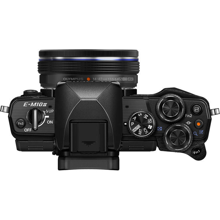 [OLYMPUS PROMO] OLYMPUS OM-D E-M10 MARK II MIRRORLESS MIRCO FOUR THIRDS DIGITAL CAMERA WITH M.14-42MM EZ & 40-150MM R LENS (BLACK) (ONLINE REDEMPTION CAMERA BAG & EXTRA OLYMPUS BATTERY TILL 30 JUNE 2018) (FREE 3 MONTHS WARRANTY) (OLYMPUS MALAYSIA)