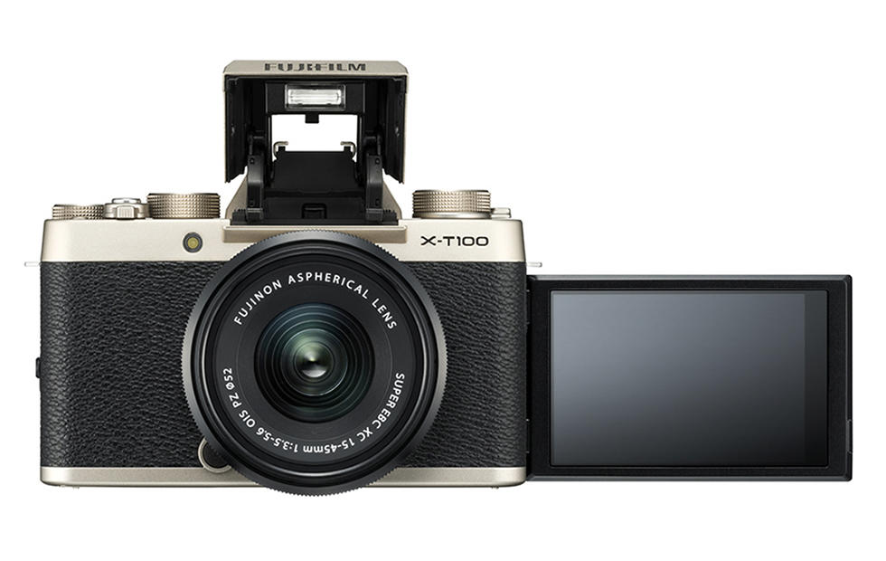 [NEW ARRIVAL] FUJIFILM X-T100 DIGITAL CAMERA WITH XC 15-45MM F/3.5-5.6 OIS PZ (CHAMPAGNE GOLD) (FREE 32GB MEMORY CARD) (FUJIFILM MALAYSIA)