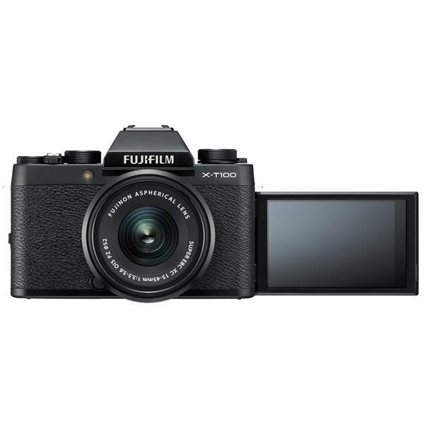 [NEW ARRIVAL] FUJIFILM X-T100 DIGITAL CAMERA WITH XC 15-45MM F/3.5-5.6 OIS PZ (BLACK) (FREE 32GB MEMORY CARD) (FUJIFILM MALAYSIA)