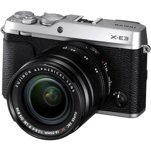 FUJIFILM X-E3 MIRRORLESS DIGITAL CAMERA WITH XF 18-55MM F/2.8-4 R LENS (SILVER) (FREE 32GB MEMORY CARD) (FUJIFILM MALAYSIA)