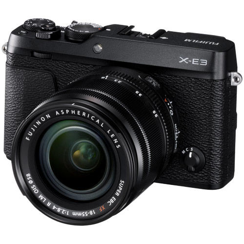 FUJIFILM X-E3 MIRRORLESS DIGITAL CAMERA WITH XF 18-55MM LENS (BLACK) (FREE 32GB MEMORY CARD) (FUJIFILM MALAYSIA)