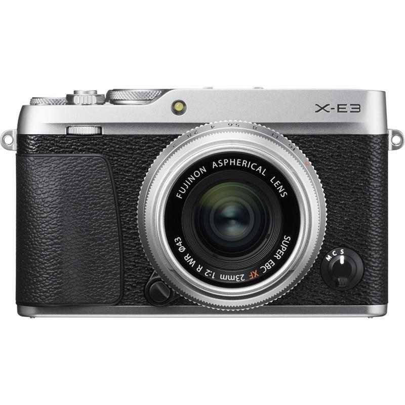 FUJIFILM X-E3 MIRRORLESS DIGITAL CAMERA WITH XF 23MM F2.0 LENS (SILVER) (FREE 32GB MEMORY CARD) (FUJIFILM MALAYSIA)