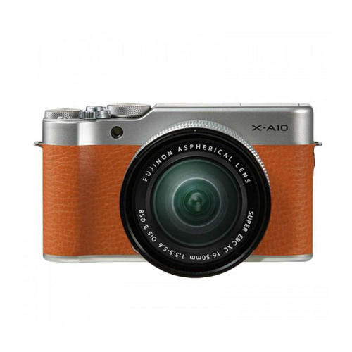 FUJIFILM X-A10 MIRRORLESS DIGITAL CAMERA XC 16-50MM LENS (BROWN) (FREE 16GB MEMORY CARD) (FUJIFILM MALAYSIA)