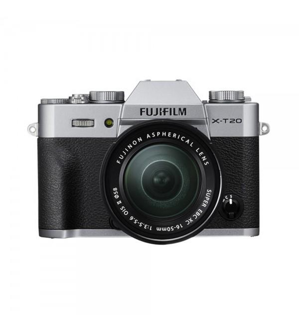 [FUJIFILM PROMO] FUJIFILM X-T20 MIRRORLESS DIGITAL CAMERA WITH XC 16-50MM LENS (SILVER) (FREE 32GB MEMORY CARD & EXTRA FUJIFILM BATTERY) (FUJIFILM MALAYSIA)