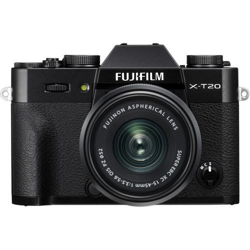 [FUJIFILM PROMO] FUJIFILM X-T20 MIRRORLESS DIGITAL CAMERA WITH XC 15-45MM F/3.5-5.6 OIS PZ (BLACK) (FREE 32GB MEMORY CARD & EXTRA FUJIFILM BATTERY TILL 30 JUNE 2018) (FUJIFILM MALAYSIA)