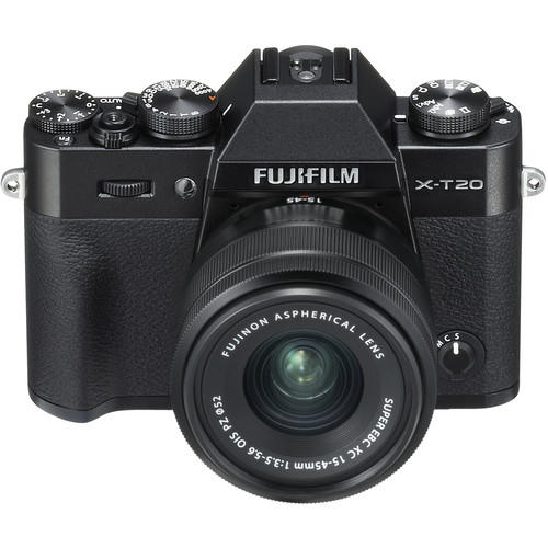 [FUJIFILM PROMO] FUJIFILM X-T20 MIRRORLESS DIGITAL CAMERA WITH XC 15-45MM F/3.5-5.6 OIS PZ (BLACK) (FREE 32GB MEMORY CARD & EXTRA FUJIFILM BATTERY TILL 30 JUNE 2018) (FUJIFILM MALAYSIA)