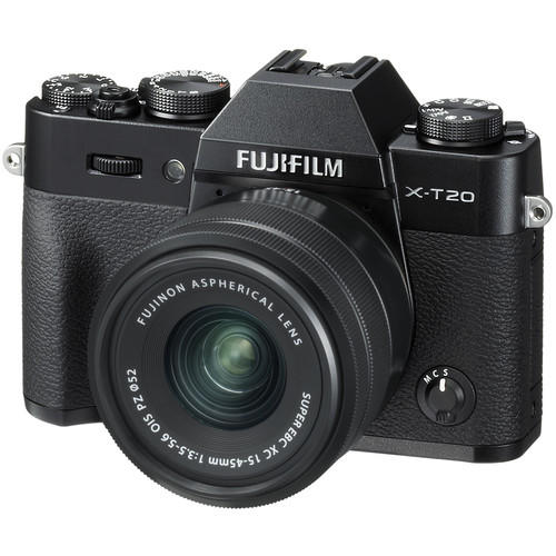 [FUJIFILM PROMO] FUJIFILM X-T20 MIRRORLESS DIGITAL CAMERA WITH XC 15-45MM F/3.5-5.6 OIS PZ (BLACK) (FREE 32GB MEMORY CARD & EXTRA FUJIFILM BATTERY TILL 30 JUNE 2018) (FUJIFILM MALAYSIA)