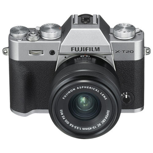 [FUJIFILM PROMO] FUJIFILM X-T20 MIRRORLESS DIGITAL CAMERA WITH XC 15-45MM F/3.5-5.6 OIS PZ (SILVER) (FREE 32GB MEMORY CARD & EXTRA FUJIFILM BATTERY TILL 30 JUNE 2018) (FUJIFILM MALAYSIA)