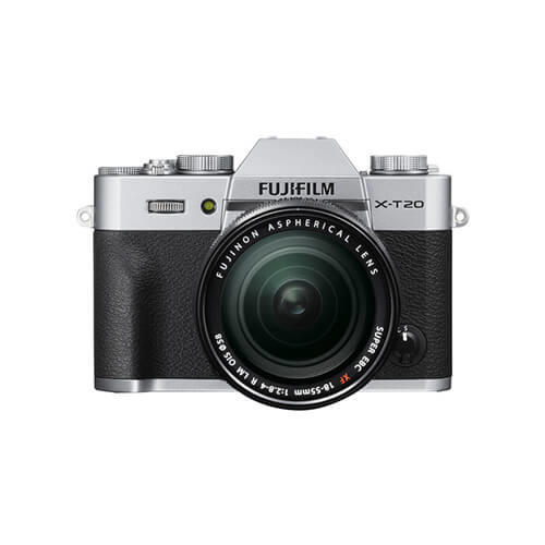 [FUJIFILM PROMO] FUJIFILM X-T20 MIRRORLESS DIGITAL CAMERA WITH XF 18-55MM LENS (SILVER) (FREE 32GB MEMORY CARD & EXTRA FUJIFILM BATTERY TILL 30 JUNE 2018) (FUJIFILM MALAYSIA)