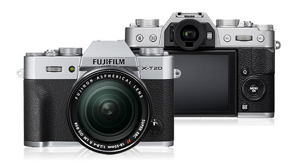 [FUJIFILM PROMO] FUJIFILM X-T20 MIRRORLESS DIGITAL CAMERA WITH XF 18-55MM LENS (SILVER) (FREE 32GB MEMORY CARD & EXTRA FUJIFILM BATTERY TILL 30 JUNE 2018) (FUJIFILM MALAYSIA)