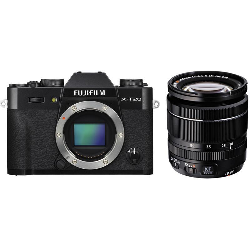 [FUJIFILM PROMO] FUJIFILM X-T20 MIRRORLESS DIGITAL CAMERA WITH XF 18-55MM LENS (BLACK) (FREE 32GB MEMORY CARD & EXTRA FUJIFILM BATTERY TILL 30 JUNE 2018) (FUJIFILM MALAYSIA)