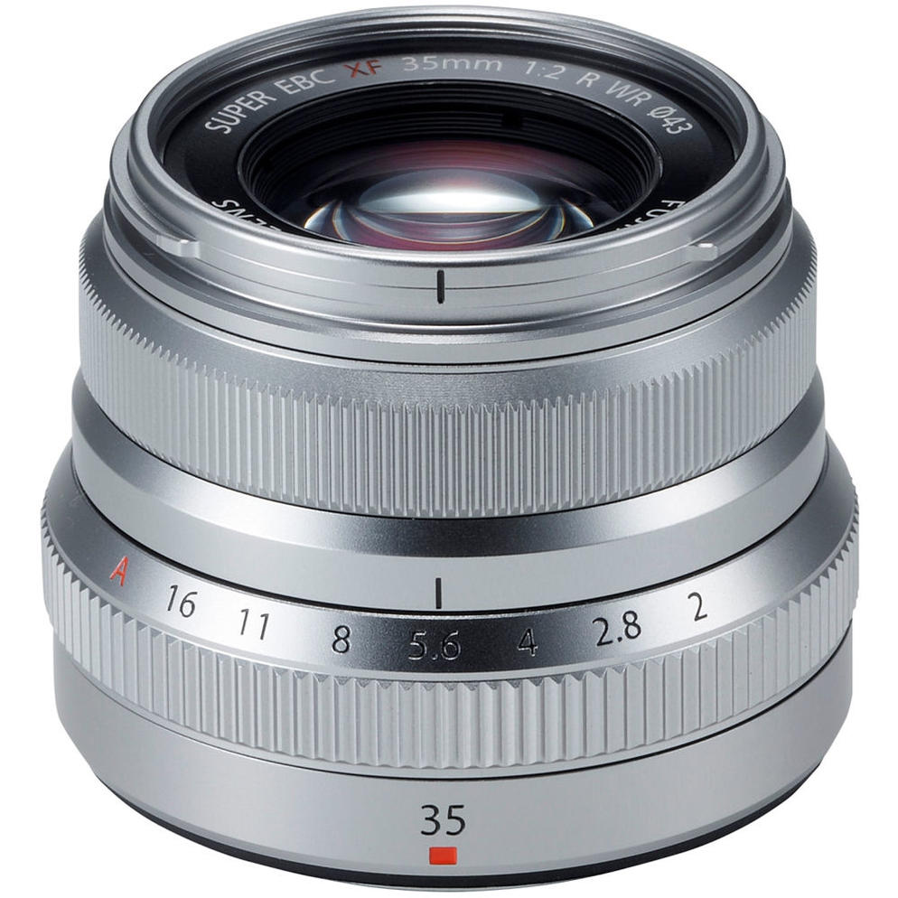 FUJIFILM XF 35MM F/2 R WR LENS (SILVER) (FUJIFILM MALAYSIA)