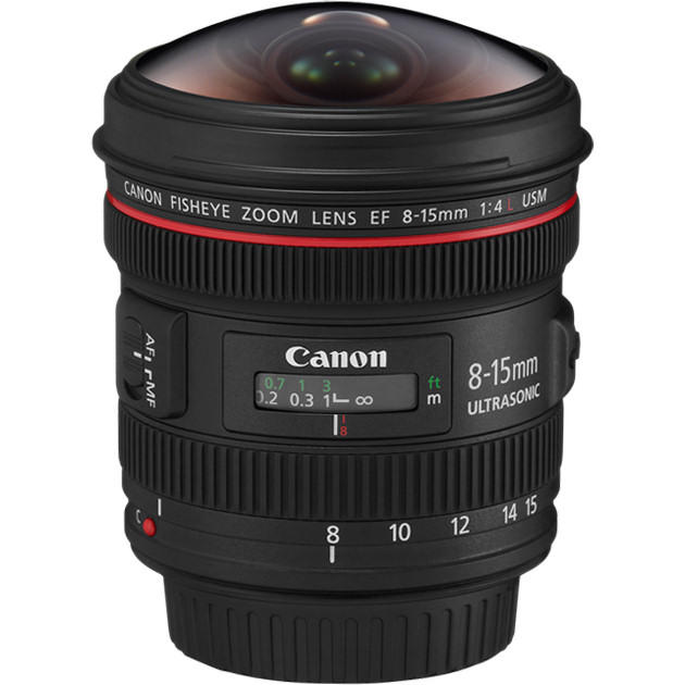 CANON EF 8-15MM F4 L USM FISHEYE LENS (ULTRA WIDE ZOOM) (CANON MALAYSIA)