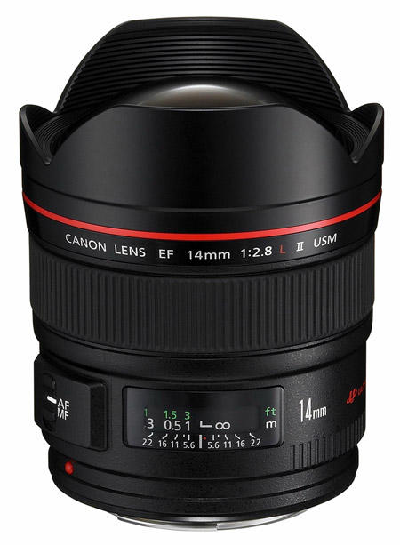 CANON EF 14MM F2.8 L II USM LENS (CANON MALAYSIA)