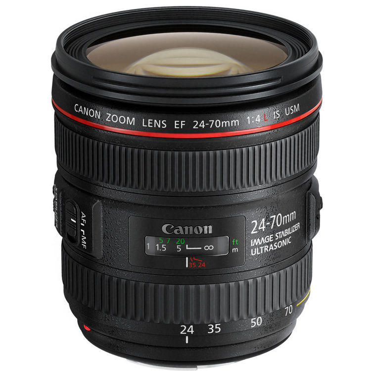 CANON EF 24-70MM F4L IS USM LENS (CANON MALAYSIA)