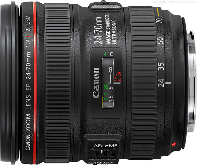 CANON EF 24-70MM F4L IS USM LENS (CANON MALAYSIA)