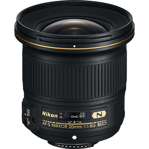 NIKON AF-S NIKKOR 20MM F/1.8G ED LENS (NIKON MALAYSIA)