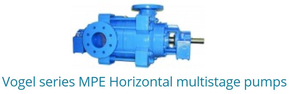 VOGEL Series MPE horizontal multistage pumps